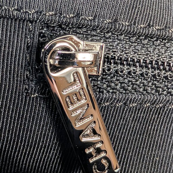 Chanel Black and White Striped Fabric Shopping Tote - Picture 13 of 16